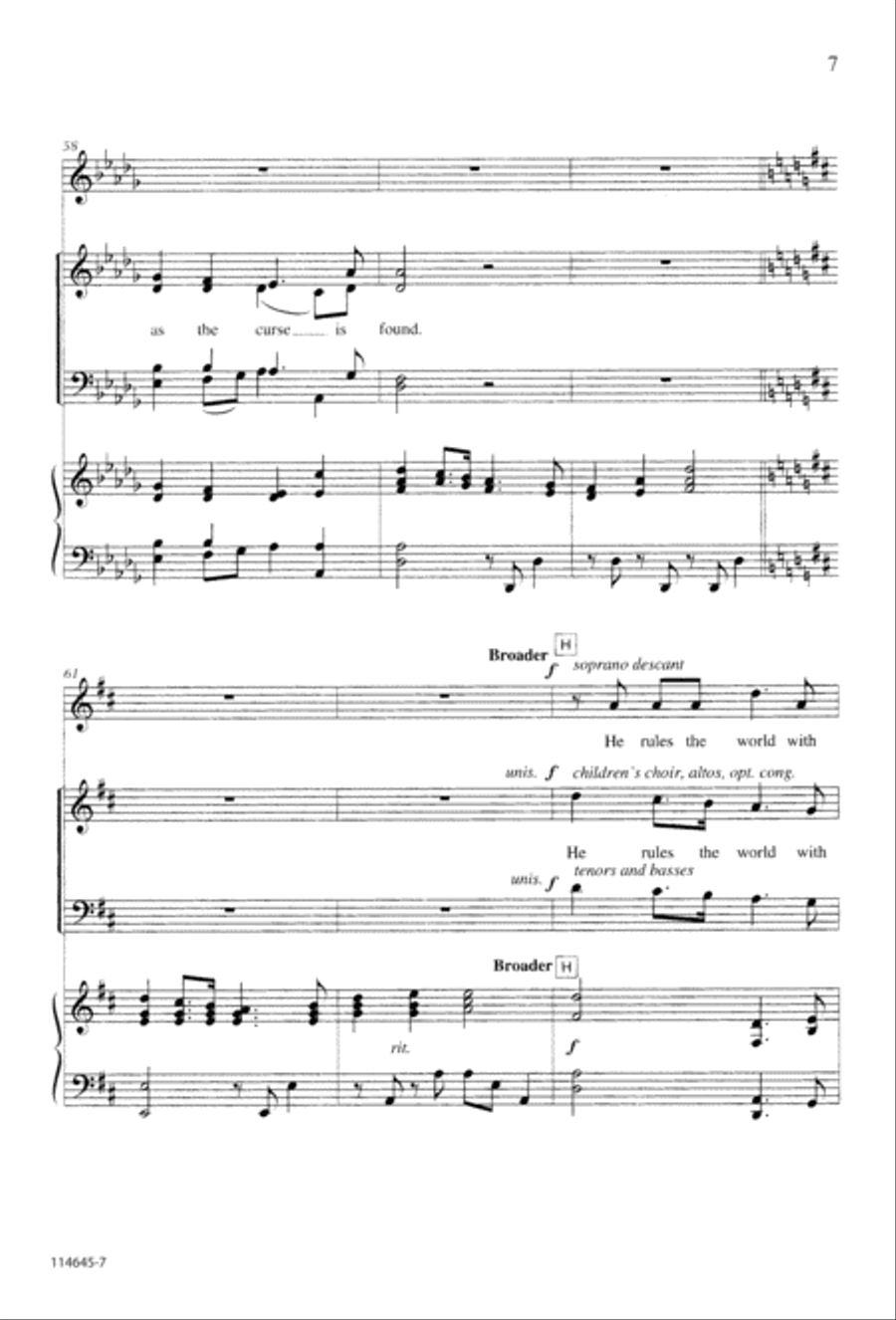 The Newborn King The Newborn King 4-Part scores gallery preview page 15