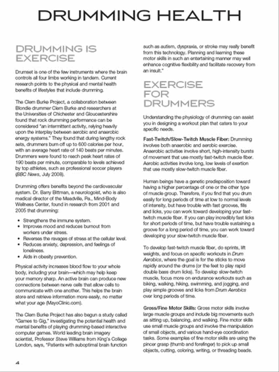 Drum Aerobics Drum Aerobics Percussion scores gallery preview page 3