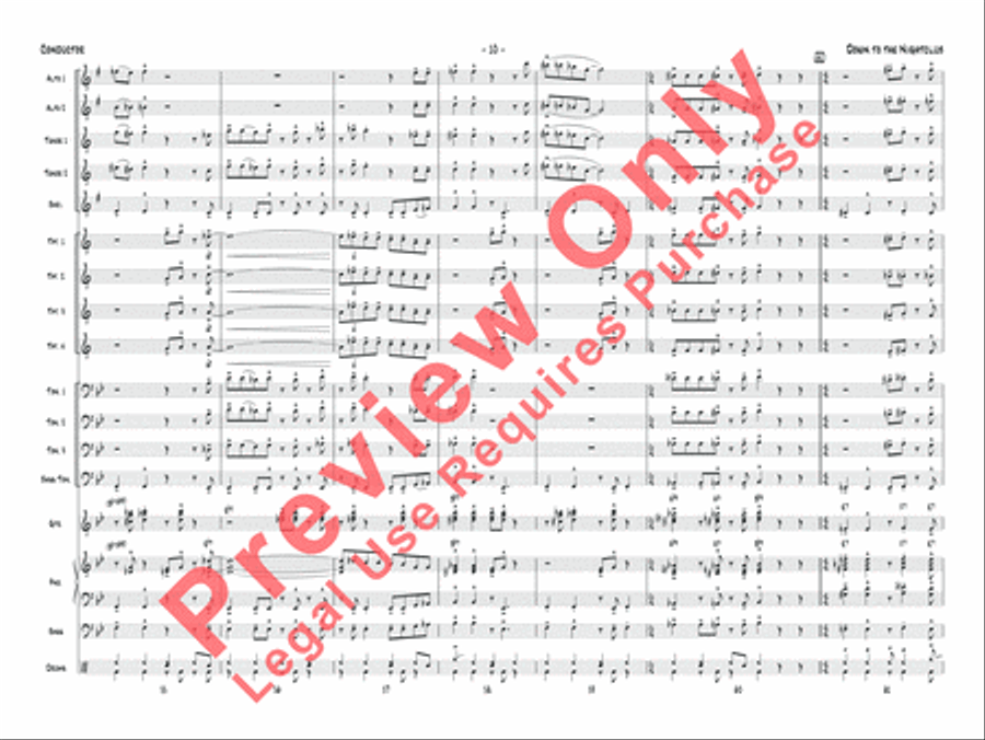 Down to the Nightclub Down to the Nightclub Jazz Ensemble scores gallery preview page 11