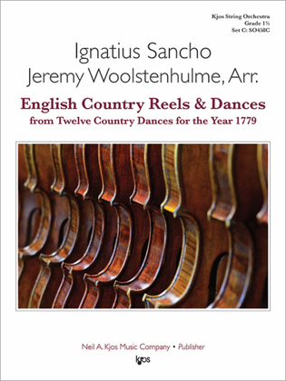 English Country Reels & Dances from Twelve Country Dances for the Year 1779