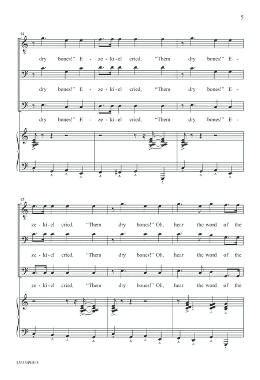 Dry Bones TTB scores gallery preview page 5