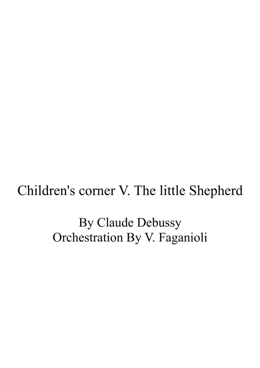 Children's Corner V The little shepherd image number null