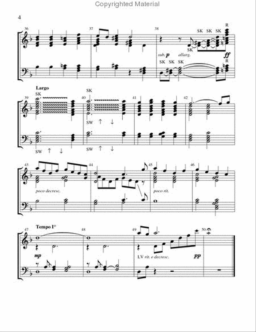 Emmanuel, Savior of the Nations Handbell Choir scores gallery preview page 3