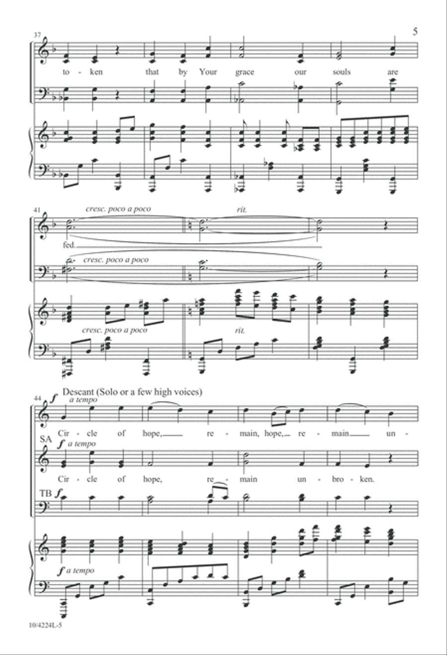 Bread of the World 4-Part scores gallery preview page 6