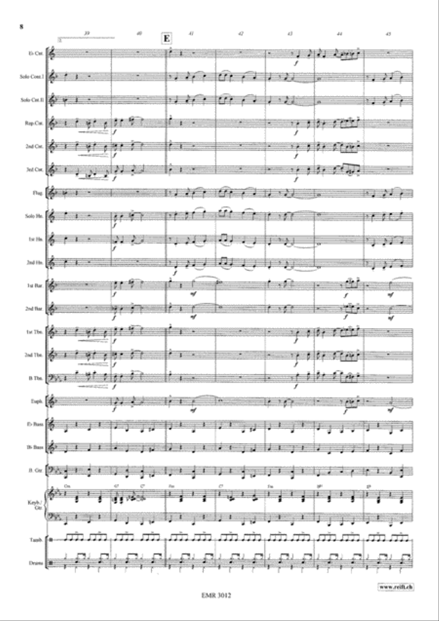 Puttin' On The Ritz Brass Band scores gallery preview page 9