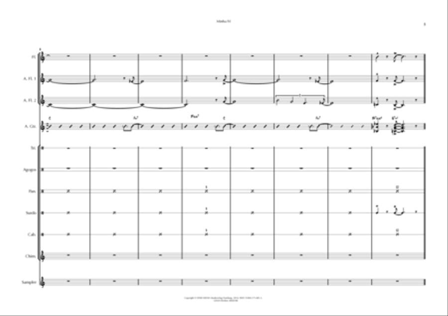 Minha Fé Jazz Ensemble scores gallery preview page 3