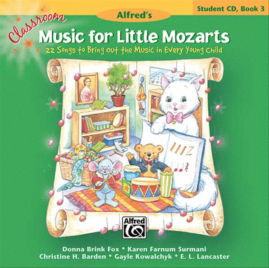 Classroom Music for Little Mozarts -- Student CD, Book 3 Piano Method scores gallery preview page 1