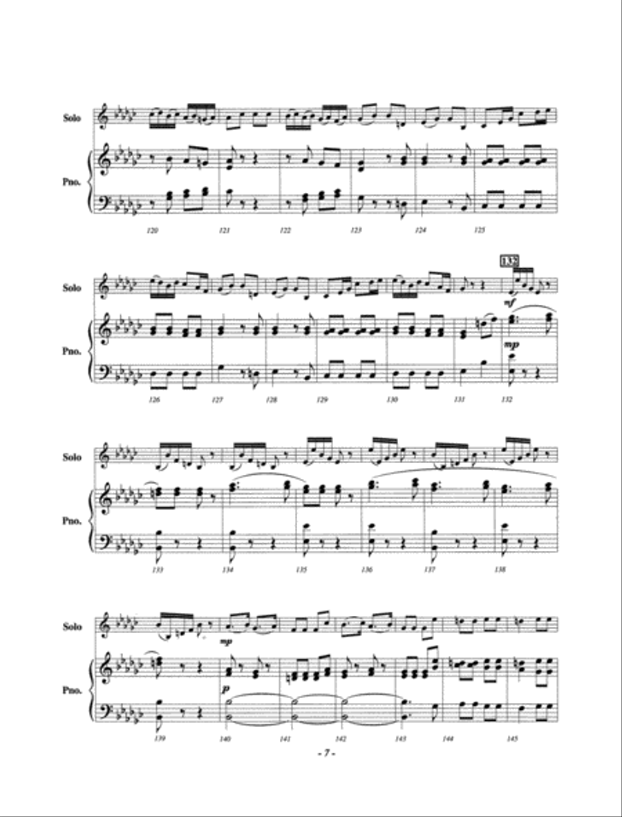 Classical Rondo Alto Saxophone scores gallery preview page 1