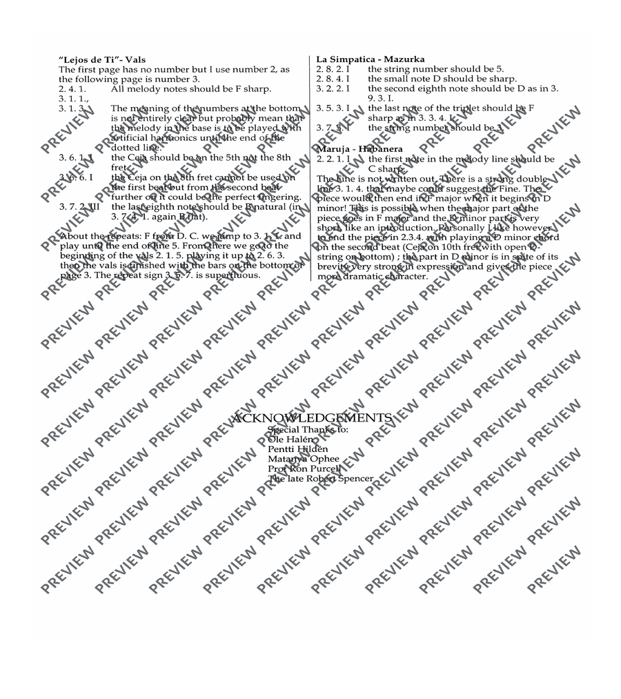 The Collected Works for Guitar Classical Guitar scores gallery preview page 7