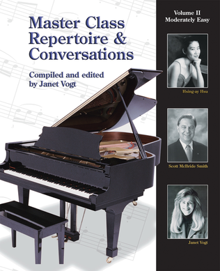Book cover for Master Class Repertoire & Conversations - Vol. 2