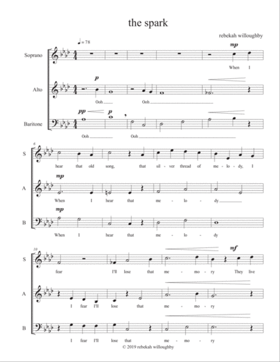 the spark 3-Part scores gallery preview page 1