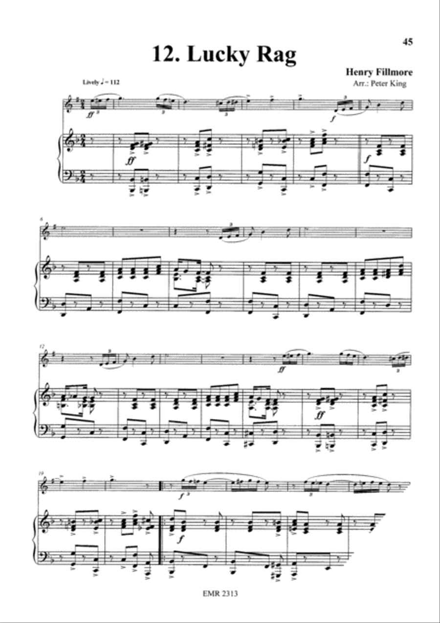 15 Rags Voice Solo scores gallery preview page 14