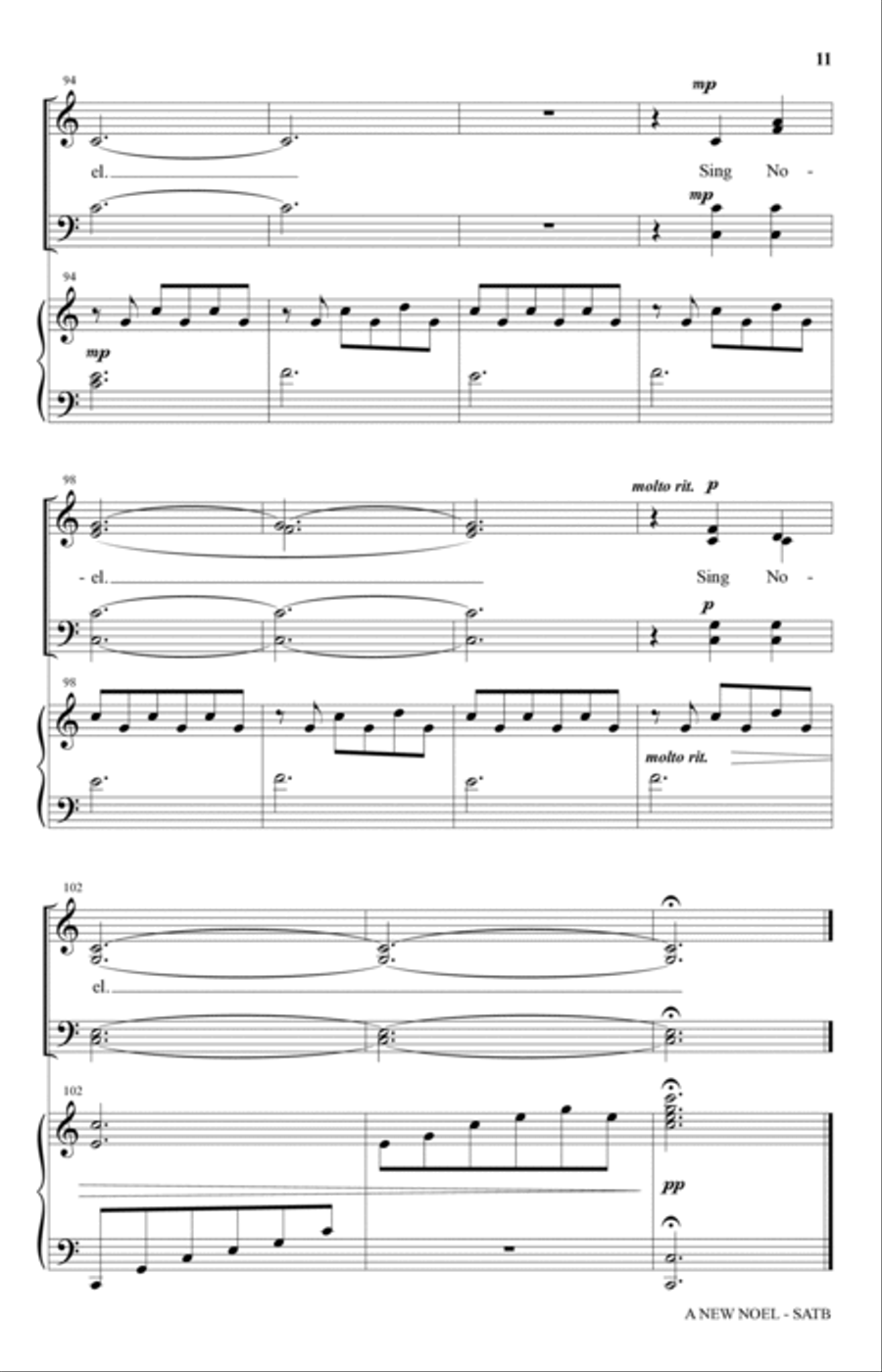 A New Noel 4-Part scores gallery preview page 9