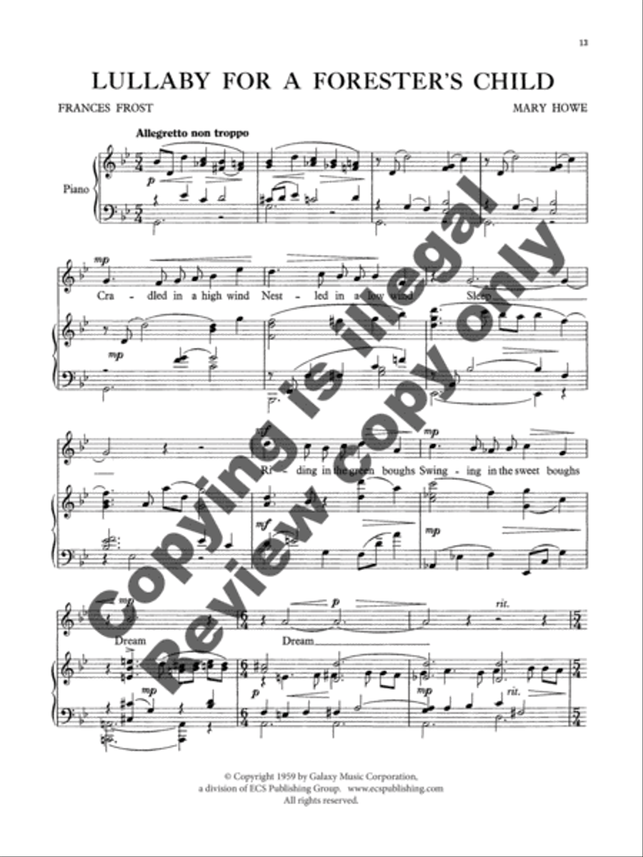 Baritone Songs Baritone Voice scores gallery preview page 25