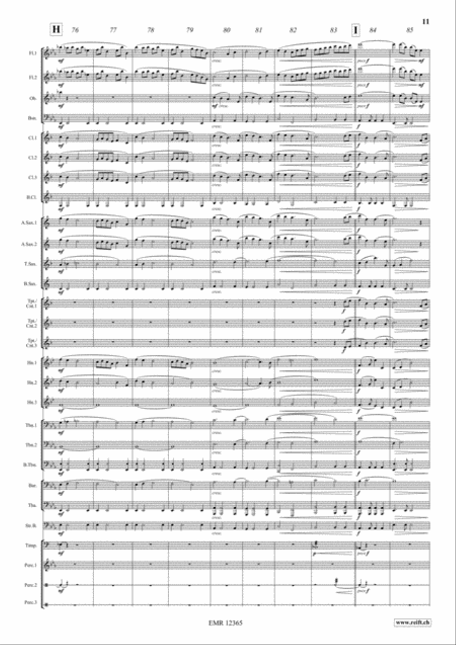 Tangled Concert Band scores gallery preview page 11