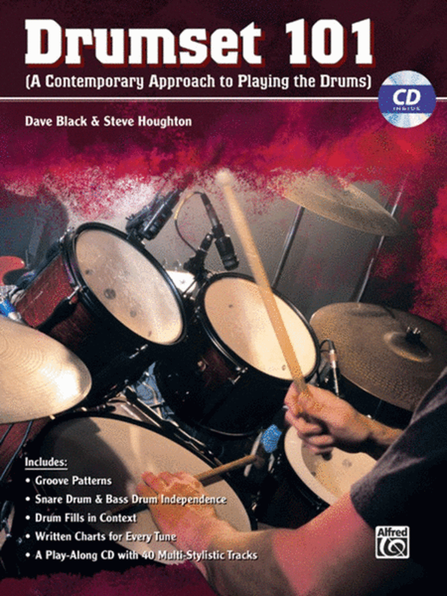 Drumset 101 Contemporary Approach Book/CD