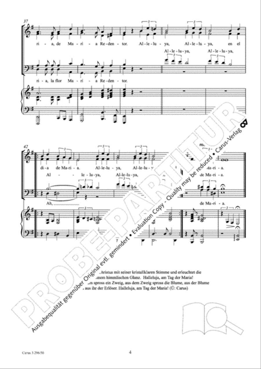 Adoracion al nino Jesus Adoracion al nino Jesus 4-Part scores gallery preview page 5