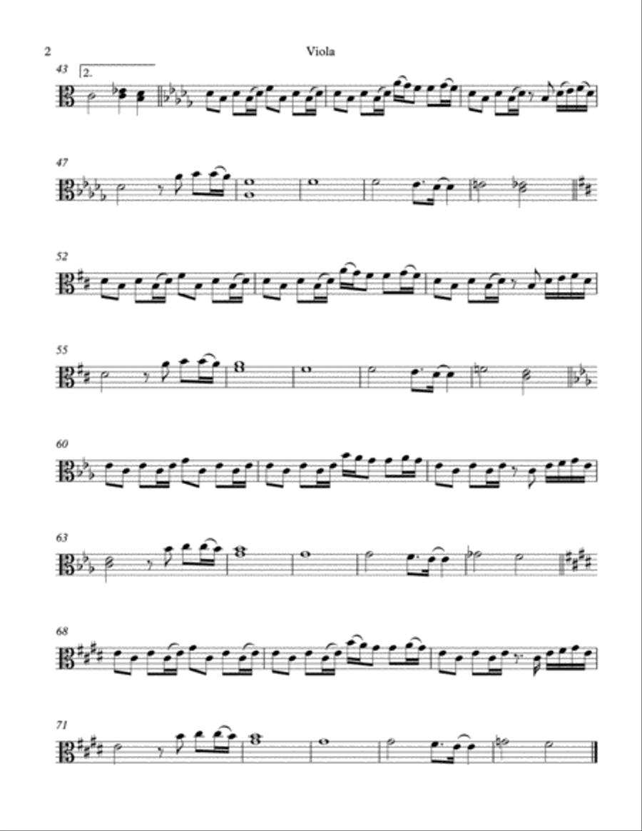 Love On Top String Trio scores gallery preview page 4