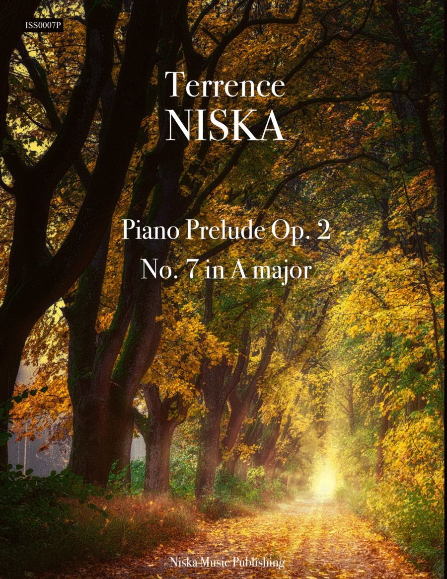 Prelude Op. 2, No. 7 in A major Piano Solo scores gallery preview page 1