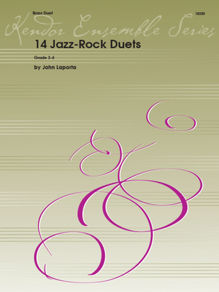 Book cover for 14 Jazz-Rock Duets