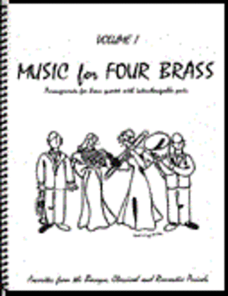 Music for Four Brass, Volume 1, Part 4 - Bass Trombone/Tuba