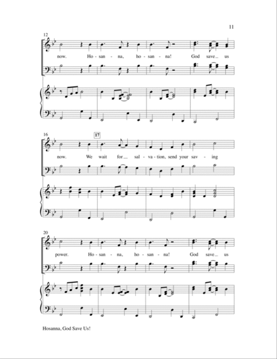 God So Loved Choir scores gallery preview page 17