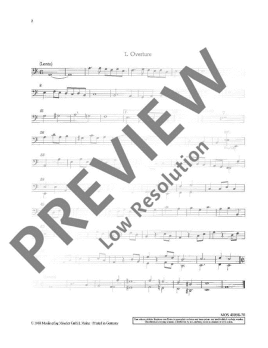 Old-Bachelor-Suite Chamber Orchestra scores gallery preview page 16