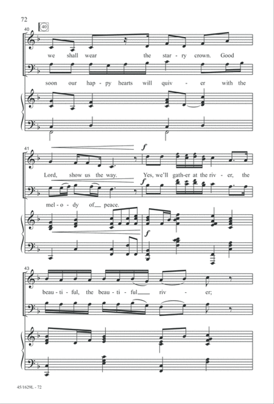 Hymns We Love to Sing, Vol. 2 3-Part scores gallery preview page 72