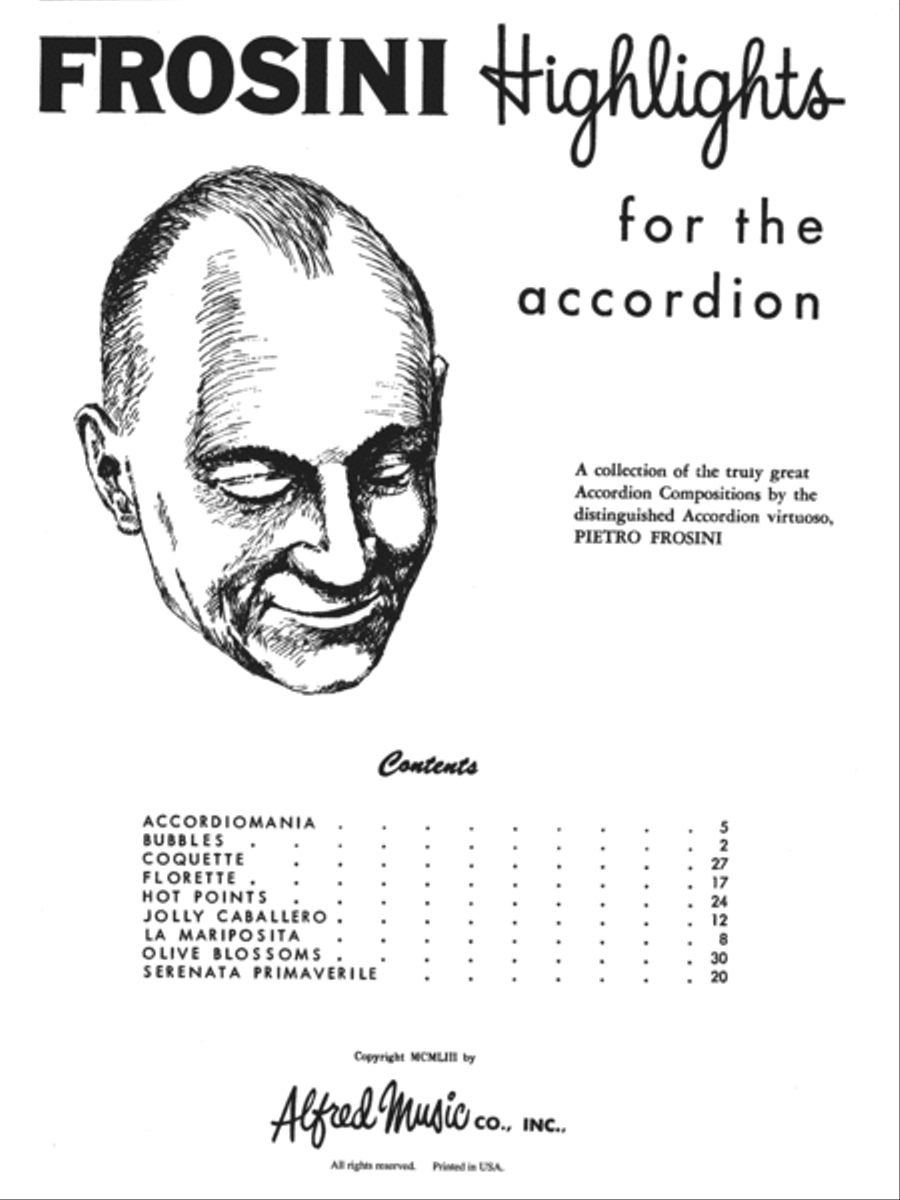 Palmer-Hughes Accordion Course Frosini Highlights Accordion scores gallery preview page 2