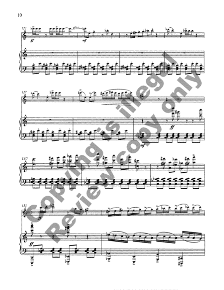 Concerto for Clarinet and Orchestra Chamber Orchestra scores gallery preview page 10