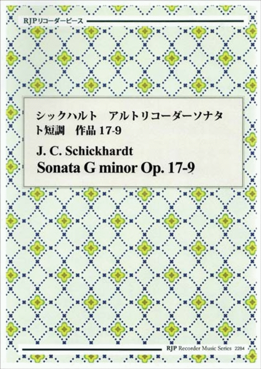 Sonata G minor, Op. 17-9