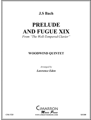 Prelude and Fugue XIX