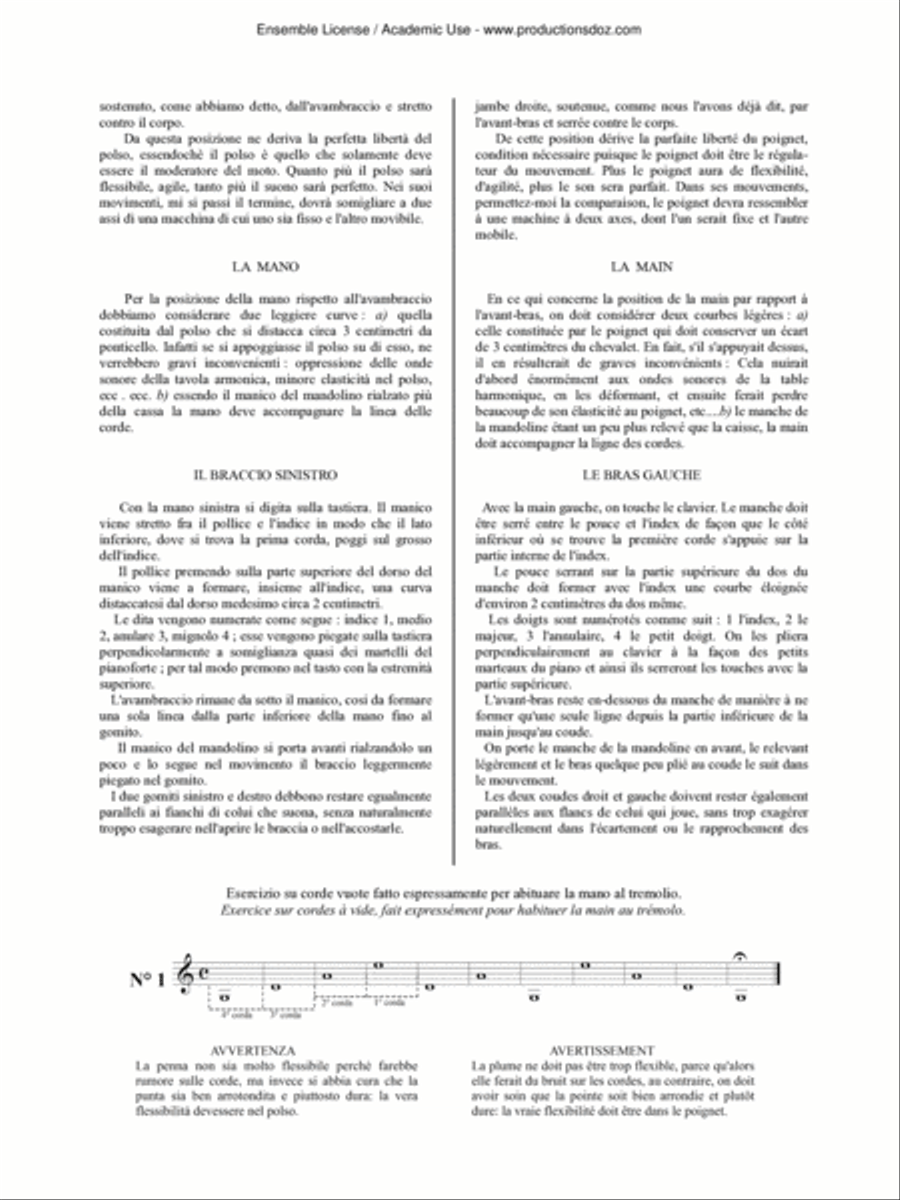 Méthode pour mandoline, partie 1-2 Mandolin scores gallery preview page 3