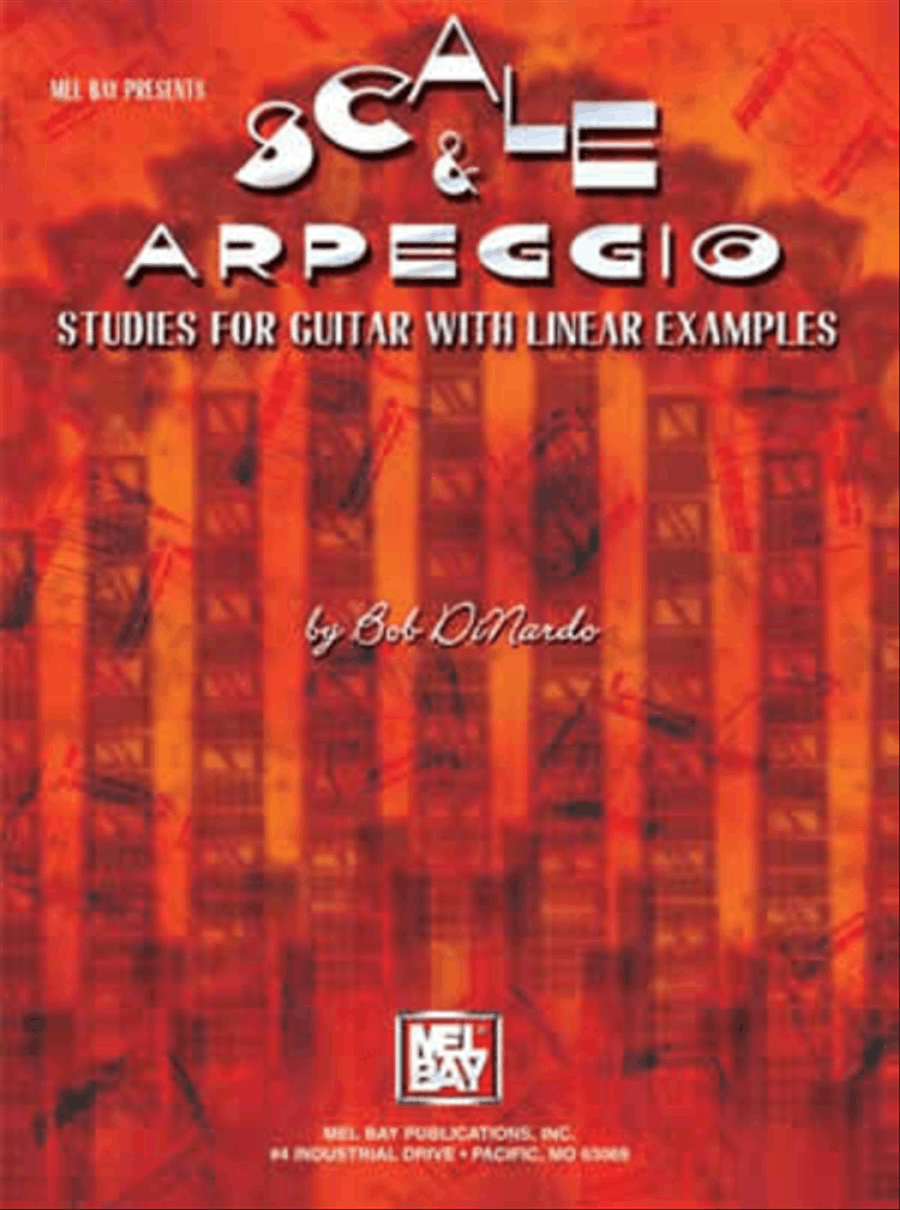 Scale & Arpeggio Studies for Guitar with Linear Examples Classical Guitar scores gallery preview page 1