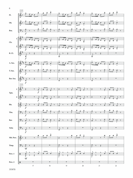 Leroy Anderson’s Irish Suite, Selections from: Score