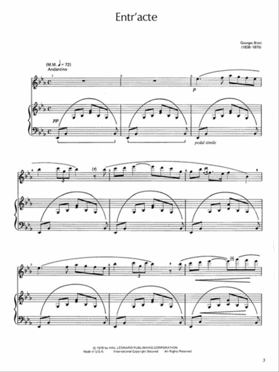 Master Solos Intermediate Level – Flute Flute Solo scores gallery preview page 5