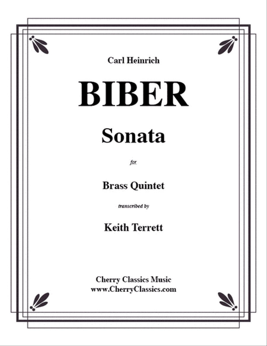 Sonata for Brass Quintet Sonata for Brass Quintet Brass Quintet scores gallery preview page 1