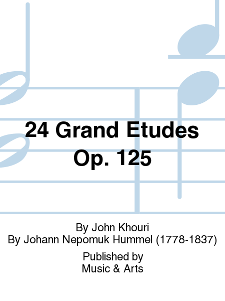 24 Grand Etudes Op. 125