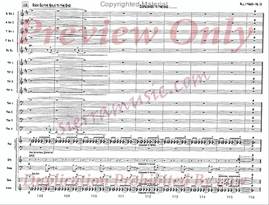 All I Need Jazz Ensemble scores gallery preview page 16