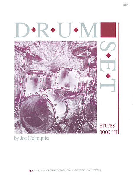 Drum Set - Etudes, Book 3