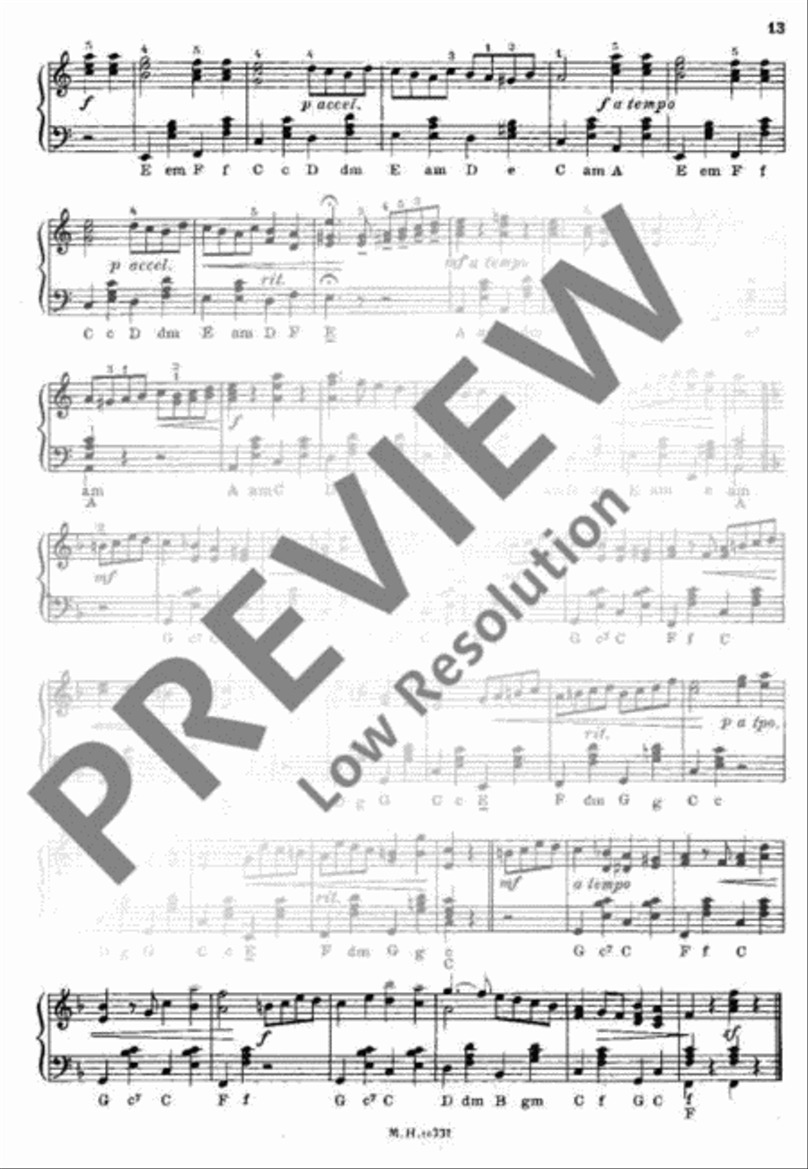 Music Album Music Album Accordion scores gallery preview page 14