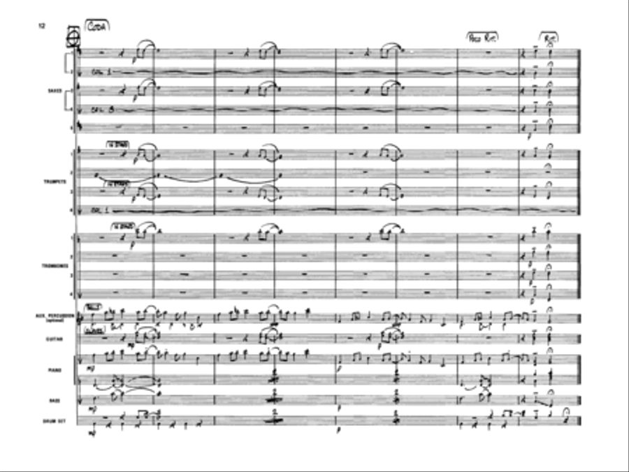 Island Girl Island Girl Jazz Ensemble scores gallery preview page 12
