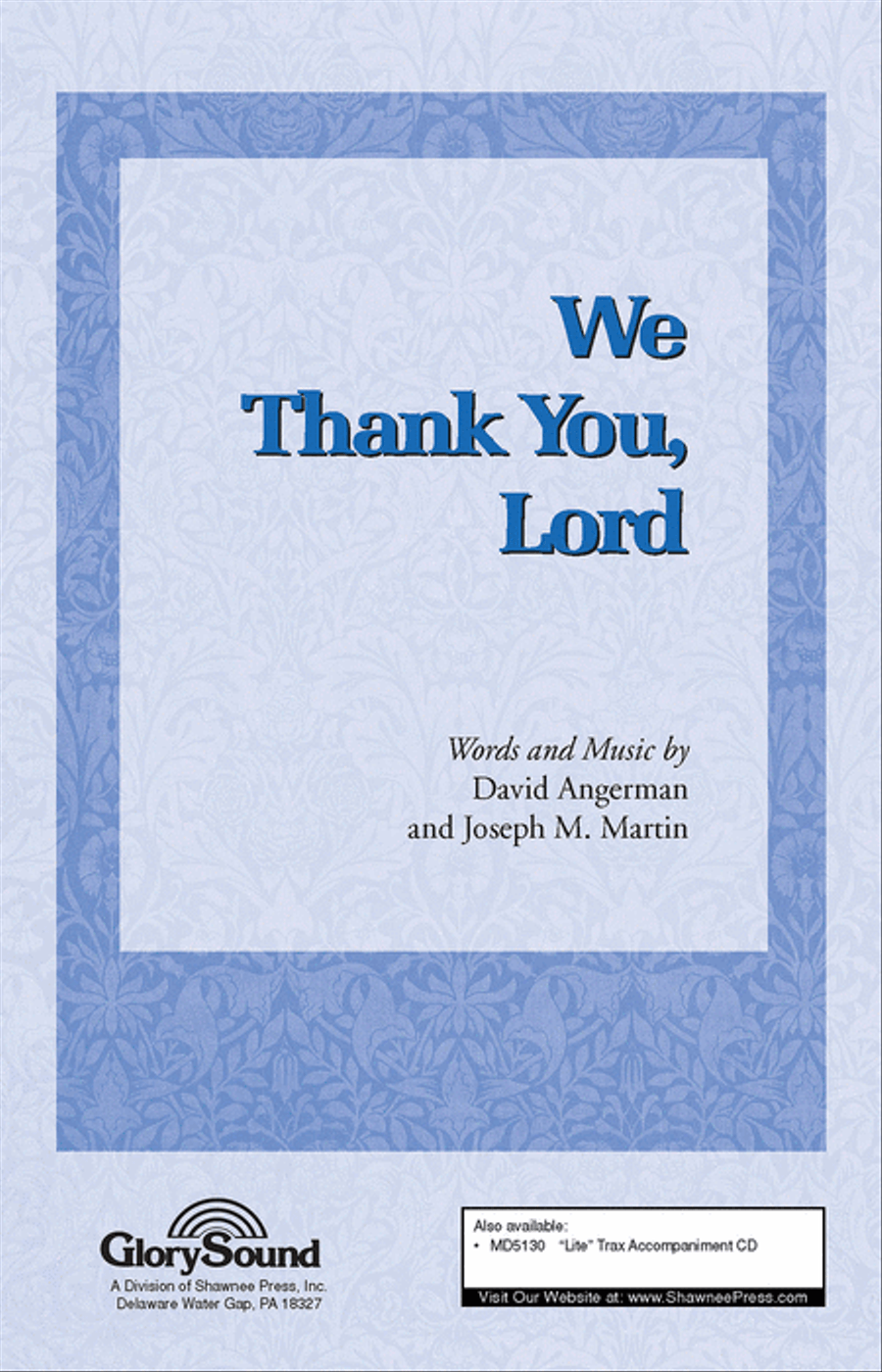 We Thank You, Lord 4-Part scores gallery preview page 1