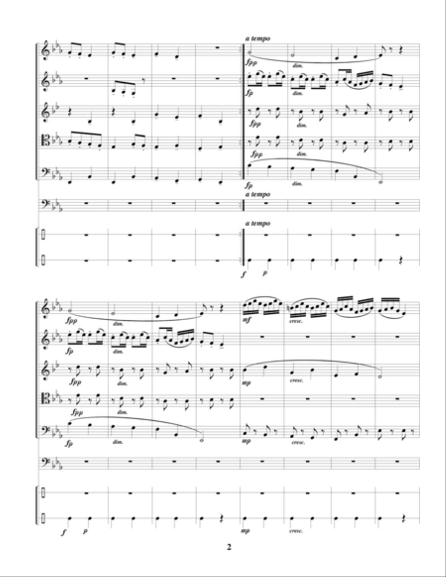 Slavonic Dance No.7, Op.46 Horn scores gallery preview page 4