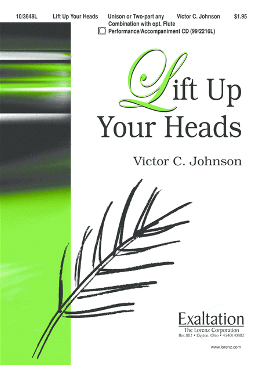 Lift Up Your Heads Unison Choir scores gallery preview page 1