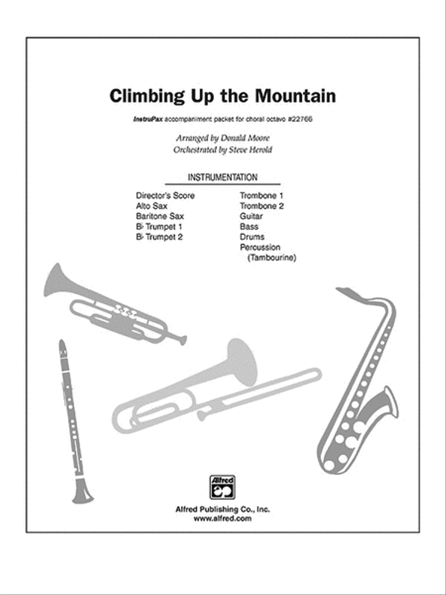 Climbing Up the Mountain Choir scores gallery preview page 1