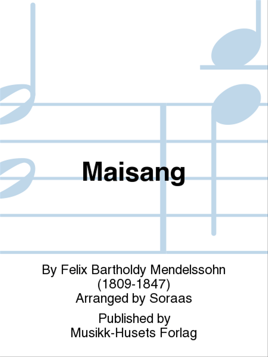 Maisang Mixed Choir scores gallery preview page 1