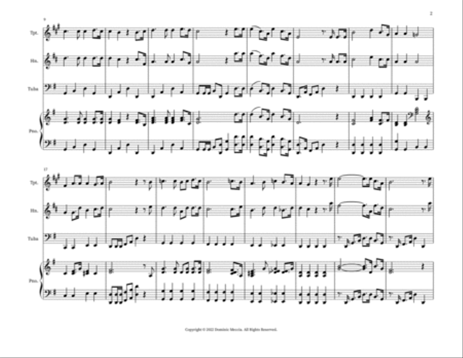 La Marseillaise Small Ensemble scores gallery preview page 2
