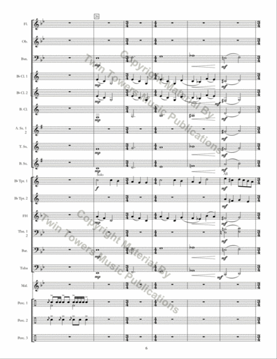 Introit Concert Band scores gallery preview page 7