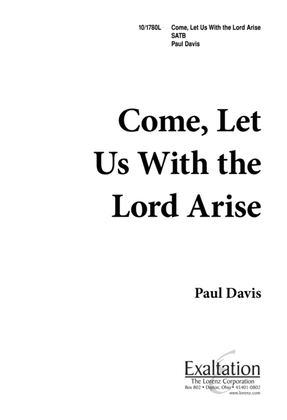 Book cover for Come, Let Us With the Lord Arise